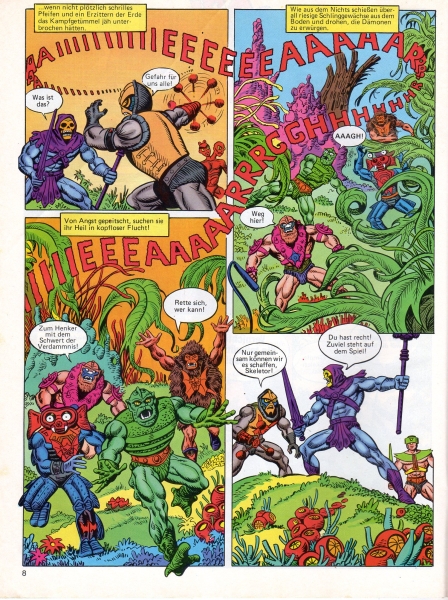 Masters of the Universe Comic Magazin Nr. 3 (1988): Das Schwert der Verdammnis von Ehapa